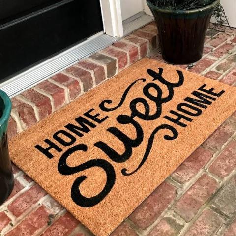 Doormat-Home Sweet Home-48 x 16 - PLENTY Mercantile & Venue
