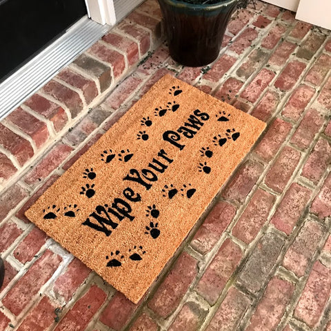 New Natural Coir Non Slip Wipe Your Paws Floor Entrance Doormat