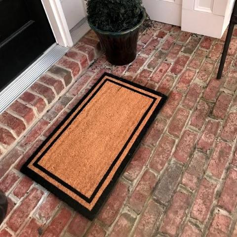 Galentine Plain Doormat  Door mat, Outdoor door mat, Rubber door mat